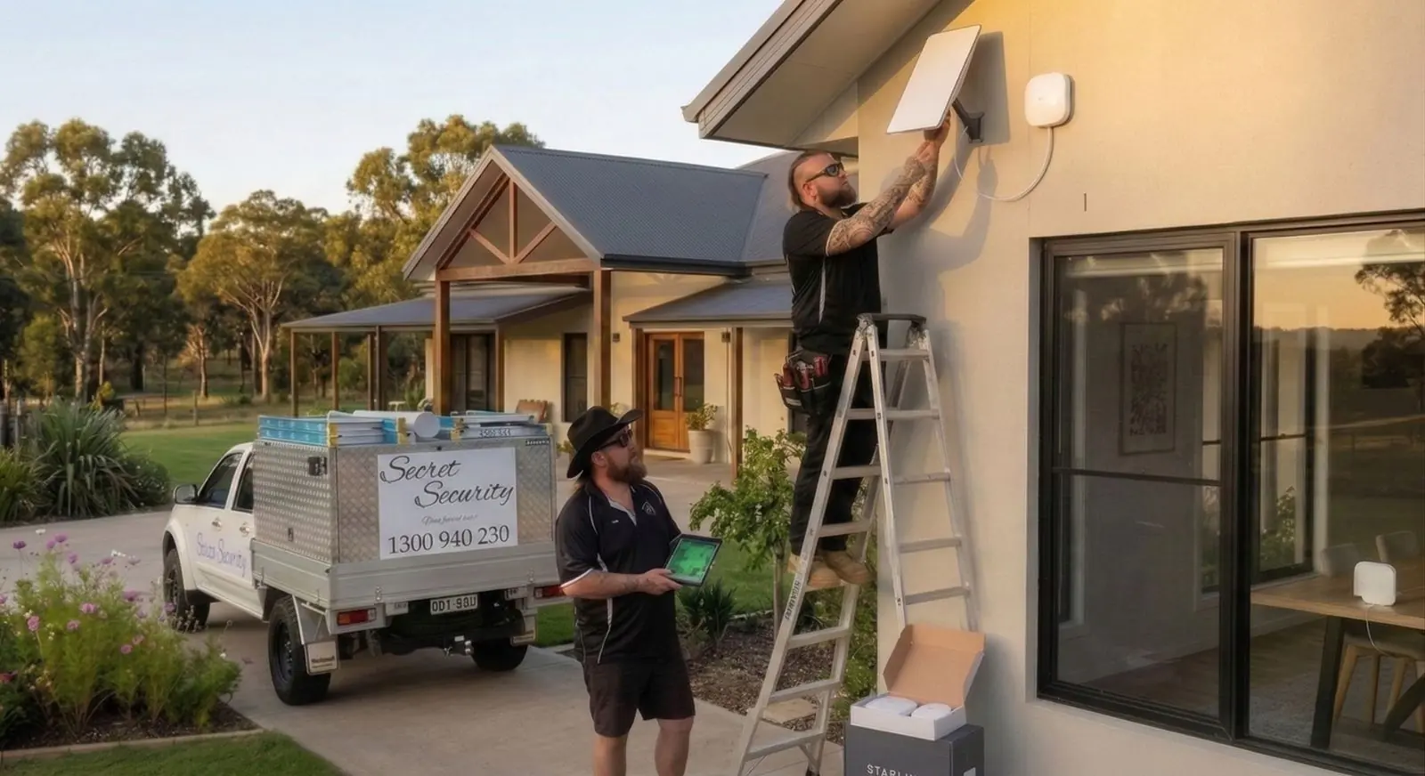 starlink installation mounting