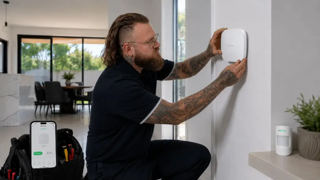 Why the Ajax Alarm System is the Ultimate Choice for Hervey Bay Homes 3 ajax installation2
