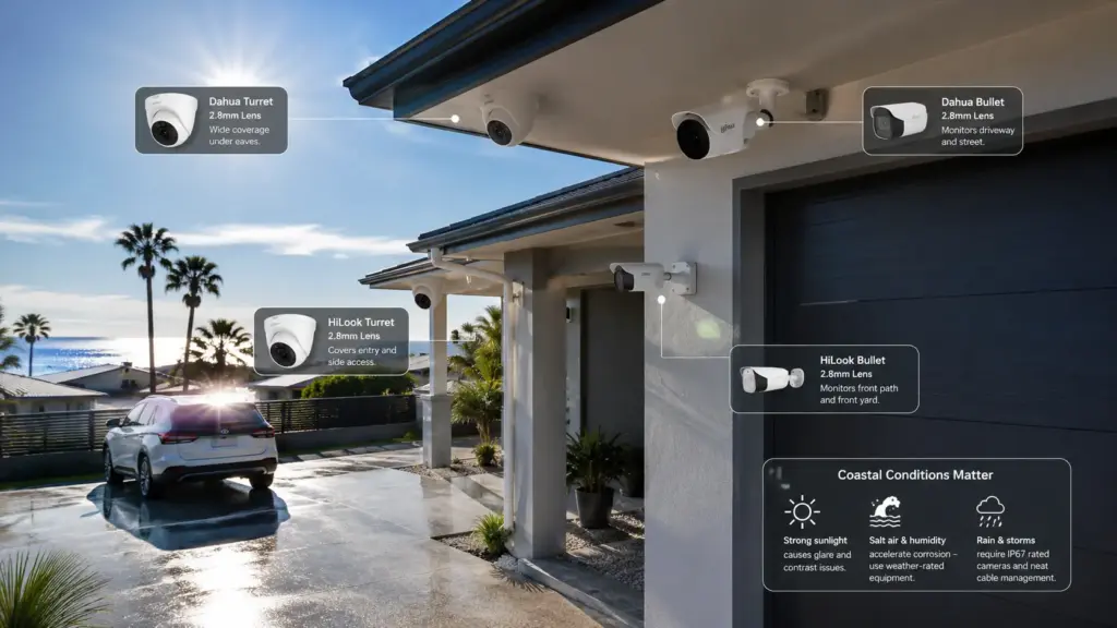coastal cctv installation hervey bay